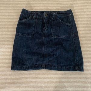 Jean skirt,small,old navy